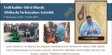 Rabbimizin Lutfu İle Afrika da Su Kuyuları Açtırdık