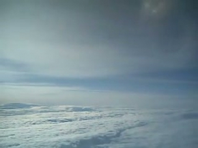 bulutların üstünde =)