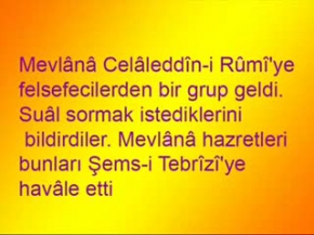 Üç soru ve çok ilginç bir cevap