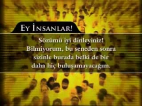 Veda Hutbesi - Hz. Muhammed (sav) 