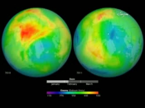 Bilim insanları benzeri görülmemiş ozon deliği tespit etti 
