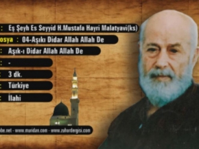 Aşık-ı didar Allah Allah De