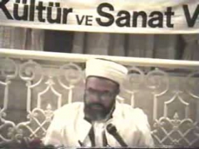 Tasavvuf Sohbeti, 9.1.93, 1.Bölüm Prof.Dr.M. Esad Coşan Rh.A